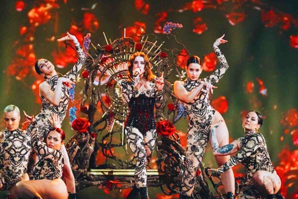 Angelina Mango esibizione all'Eurovision