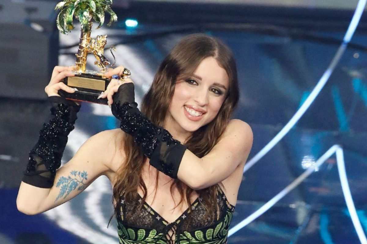 La Mango dopo la vittoria di Sanremo