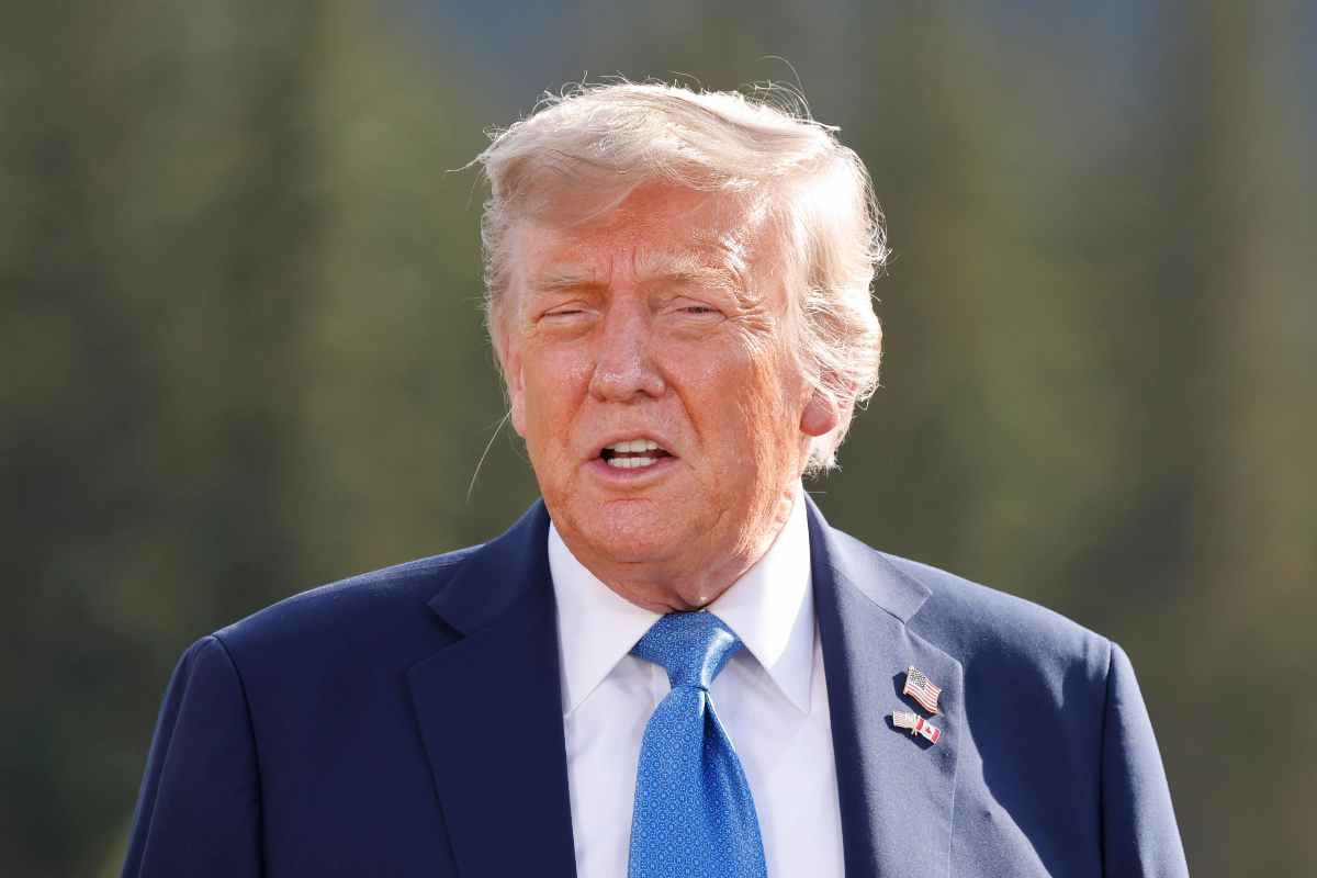 donald trump parla